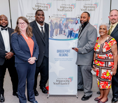 Bridgeport REGIONS: 2026 Center for Improving Youth Justice Barbara Allen-Hagen Winner