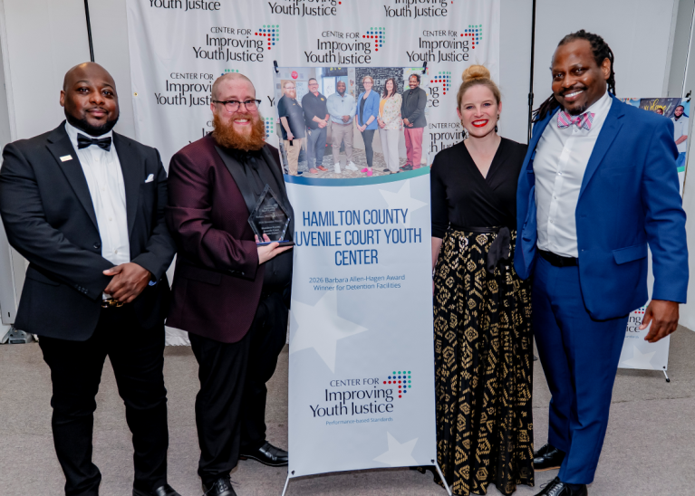 Hamilton County Juvenile Court Youth Center: 2026 Center for Improving Youth Justice Barbara Allen-Hagen Winner
