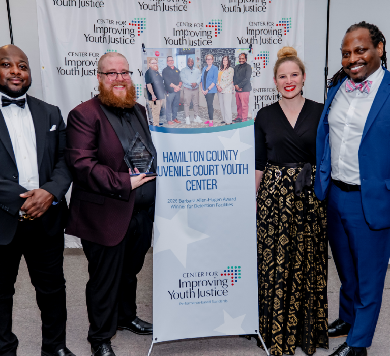 Hamilton County Juvenile Court Youth Center: 2026 Center for Improving Youth Justice Barbara Allen-Hagen Winner